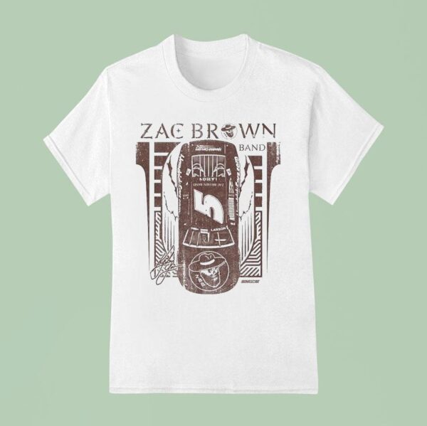 Zac Brown Band X Kyle Larson Hendrickcars T Shirt
