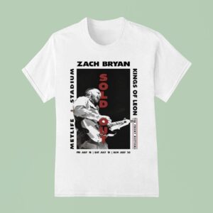 Zach Bryan Kings Of Leon Metlife Stadium The Front Bottoms East Rutherford July T Shirt