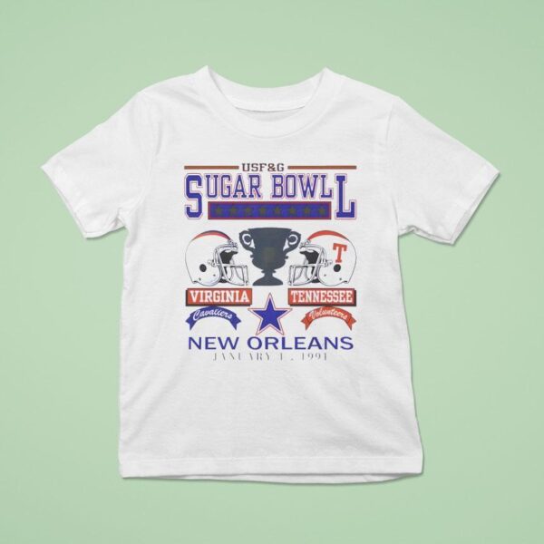Sugar Bowl Virginia Vs Tennessee New Orleans T Shirt