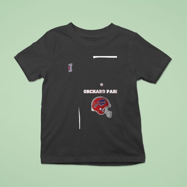 Buffalo Bills Orchard Park Farewell Season Red Helmets T Shirt