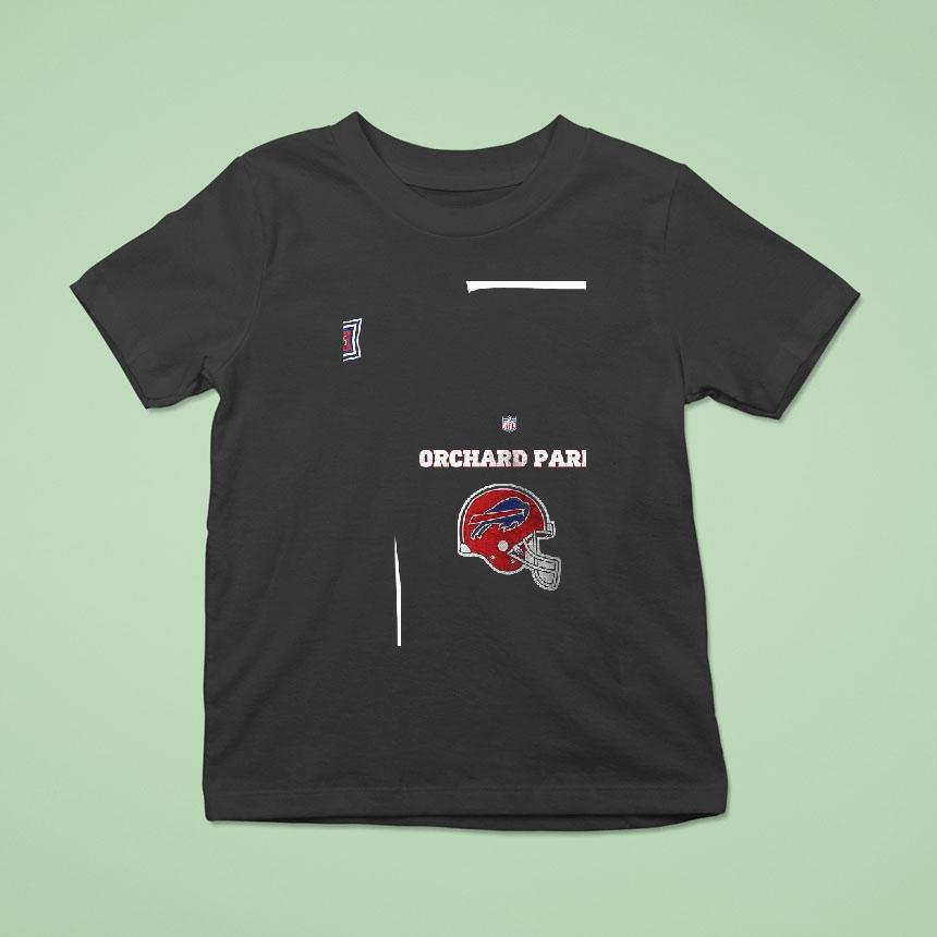 Buffalo Bills Orchard Park Farewell Season Red Helmets T Shirt