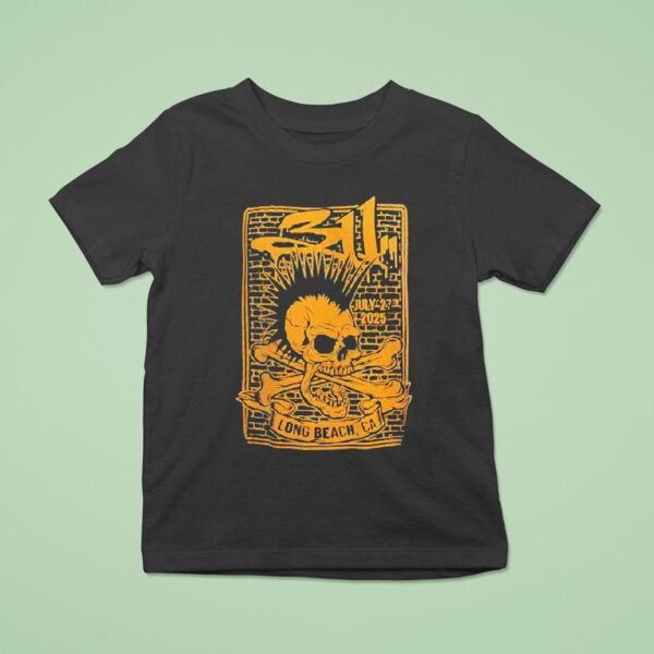 Vans Warped Tour Event In Long Beach California On July Skull T Shirt