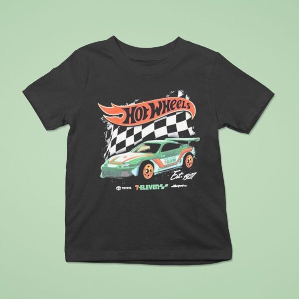 Eleven X Hot Wheels Checker Est T Shirt