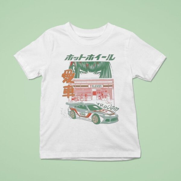 Eleven X Hot Wheels Vroom Anime Eyes T Shirt