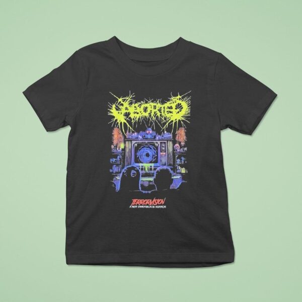 Aborted Terrorvision A New Dimension In Horror Sadis T Shirt