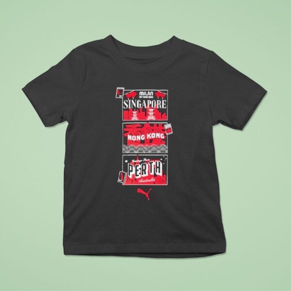 Ac Milan Tour Puma T Shirt