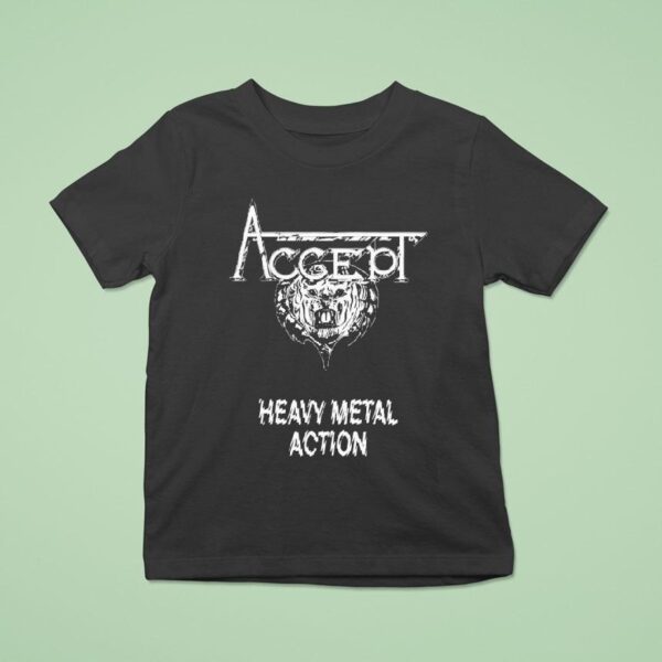 Accept Heavy Metal Action T Shirt