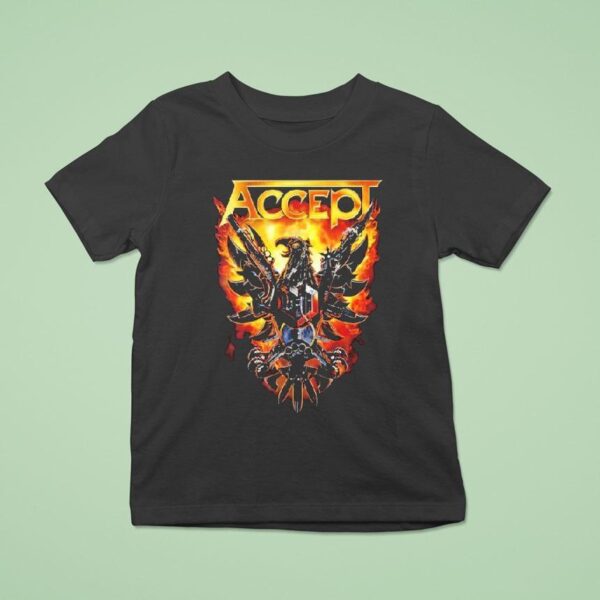 Accept Rising Eagle T Shirt