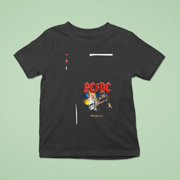 Acdc Gothenburg Sweden Pwrd Up Event Tour Gothenburg Tour T Shirt