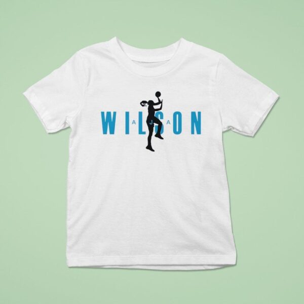 Aja Wilson Statue Basketball T Shirt