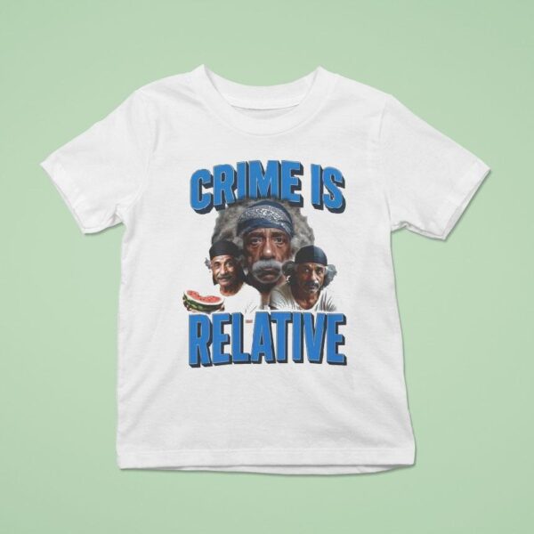 Albert Einstein Crime Is Relative Watermelon T Shirt