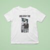 Alberta Unchained Trump Unleash The West Patriotic T Shirt
