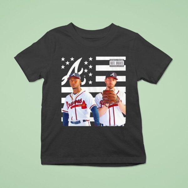 Albies And Swanson Outkast Stankonia Vote Braves T Shirt
