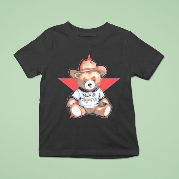 Alex Warren You Ll Be Alright Kid Teddy Cowboy Star T Shirt