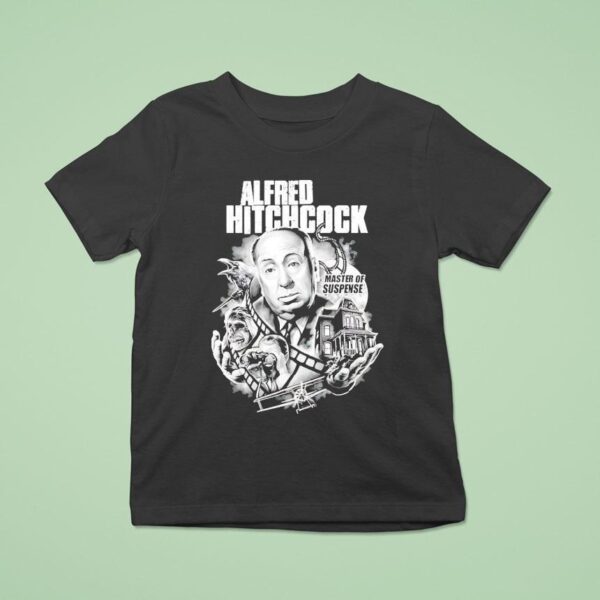 Alfred Hitchcock Master Of Suspense T Shirt