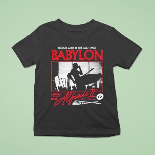 Alfredo Ii Babylon By Freddie Gibbs X The Alchemist Tokyo Crime Saga Aesthetic T Shirt