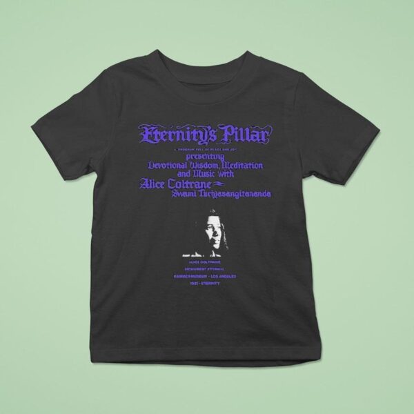 Alice Coltrane Eternity S Pillar T Shirt