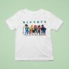 Alvvays Band Drawing T Shirt