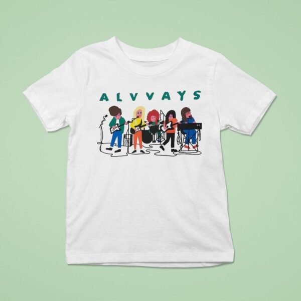 Alvvays Band Drawing T Shirt