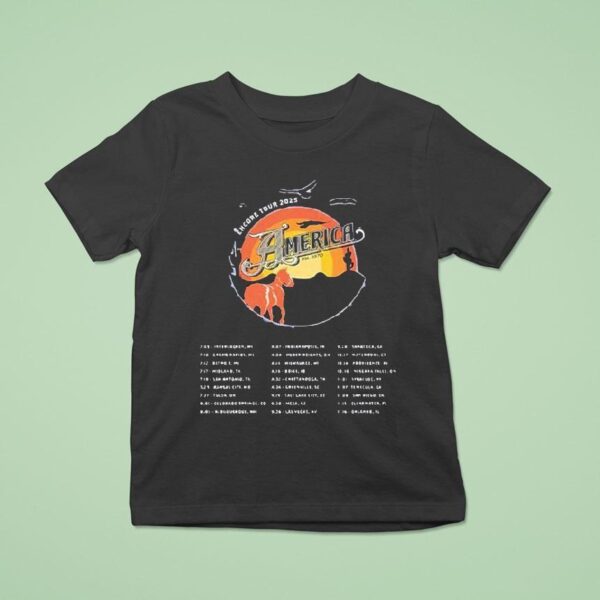 America Encore Tour Dates Off At Interlochen Mi On July Th T Shirt