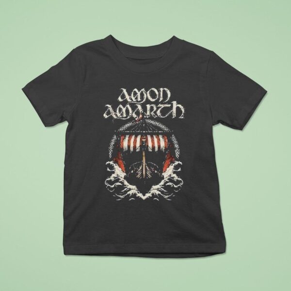 Amon Amarth We Rule The Waves Boa T Shirt