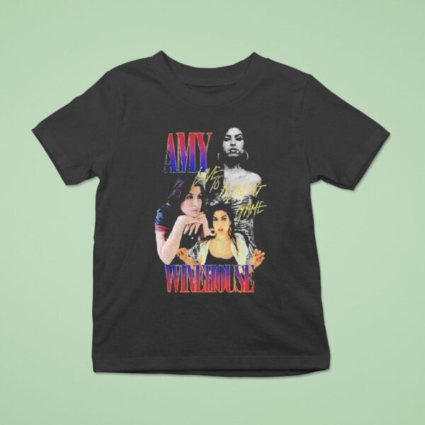 Amy Winehouse Love Is A Losing Game Homage T Shirt