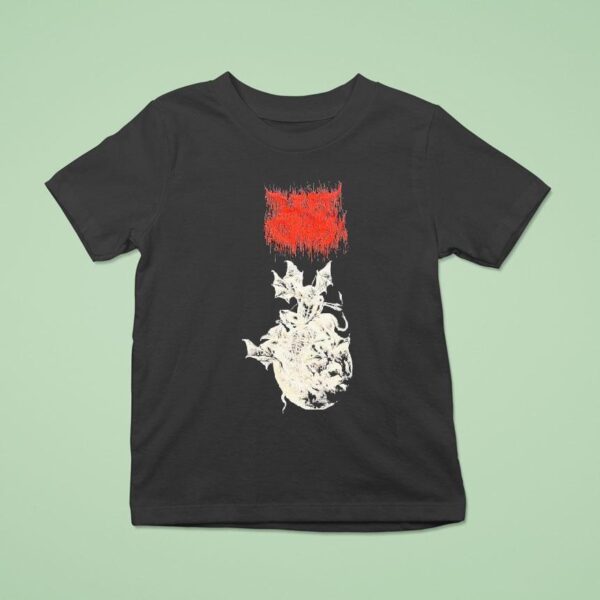 Antichrist Siege Machine Upon Desecrated Soil Tour T Shirt
