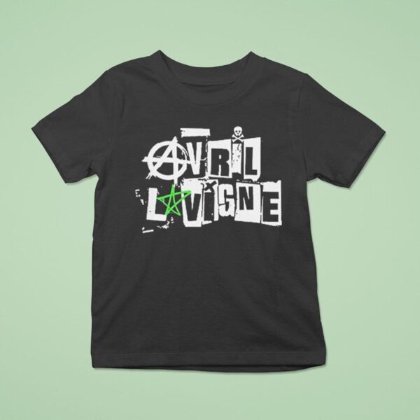 Avril Lavigne Greatest Hits Tour Sker Star T Shirt