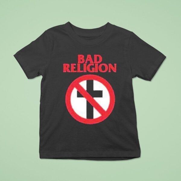 Bad Religion World Tour Cross Buster T Shirt