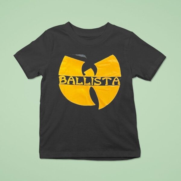 Ballista X Wu Tang Clan Ballis Tang Clan Logo T Shirt