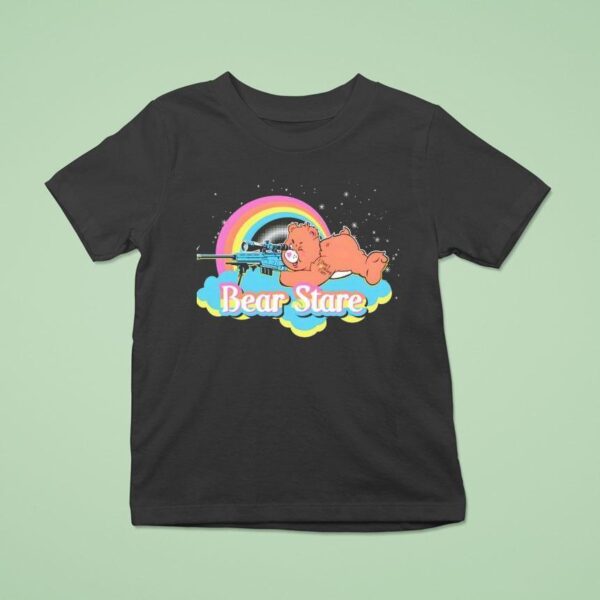 Bear Stare Slouchy Fi T Shirt