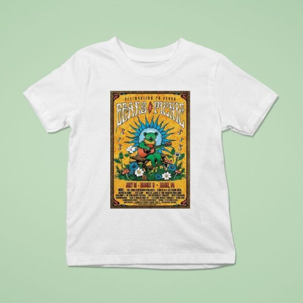 Bears Picnic Blain Pa On Jul Aug Celebrating Years T Shirt