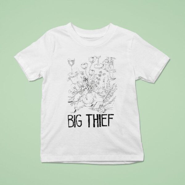 Bigthief Flowers Candles T Shirt