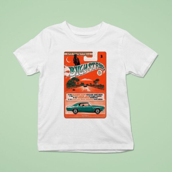 Billy Strings Tour Australia New Zealand T Shirt