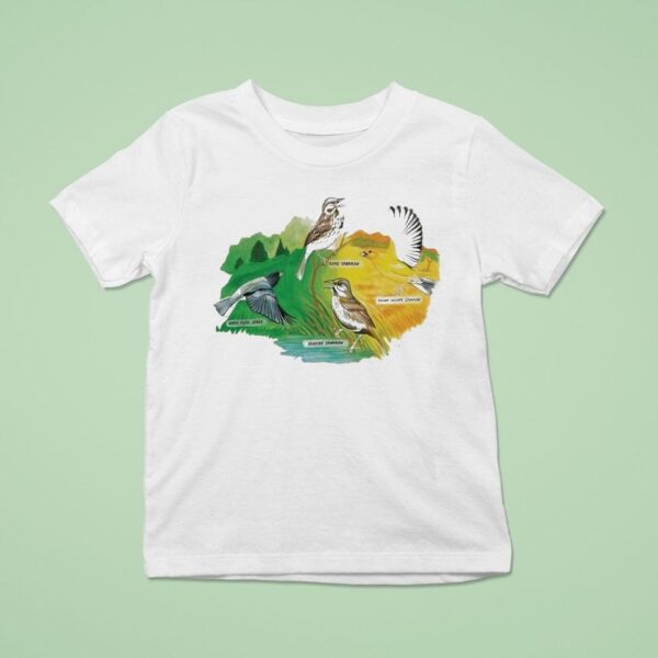 Bird Collective Birders Week Sparrows T Shirt