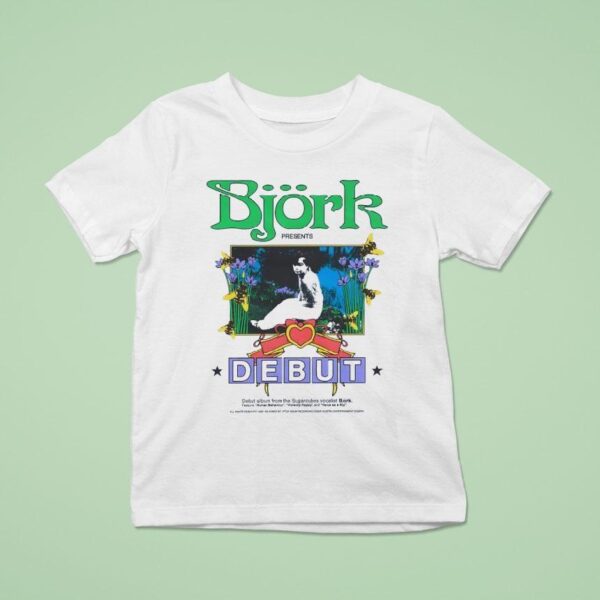Bjork Debut Album From The Sugarcubes Vocalist Bjork T Shirt