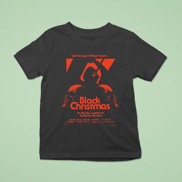 Black Christmas Hark The Angel Of Death Screams T Shirt