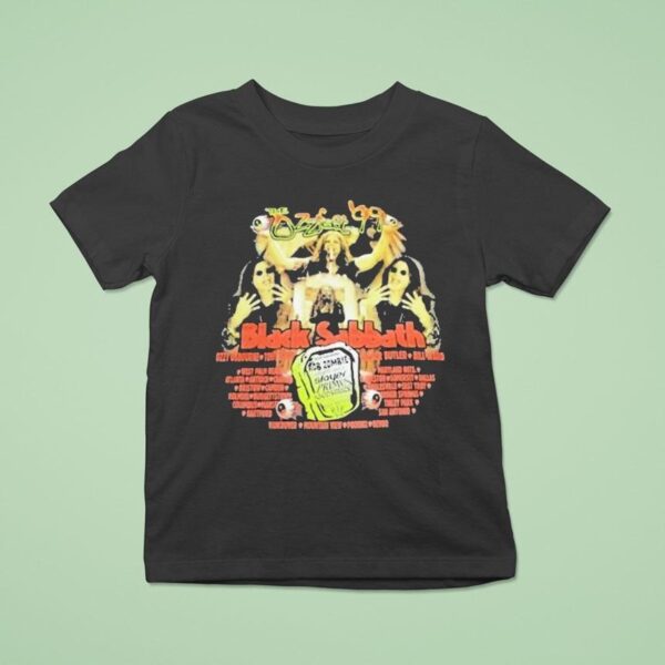 Black Sabbath The Ozzfest Tour T Shirt