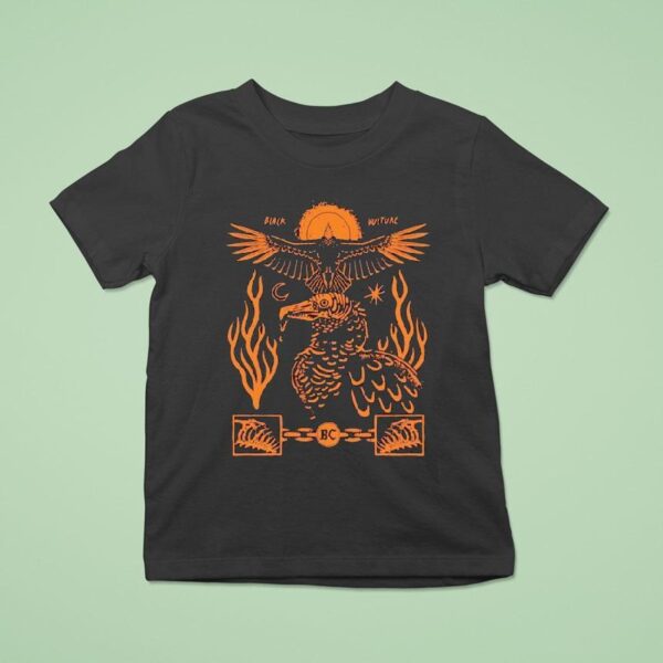 Black Vulture Bird Collective T Shirt