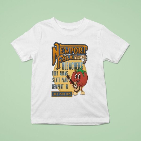 Bleachers Newport Folk Festival July In Newport Ri T Shirt