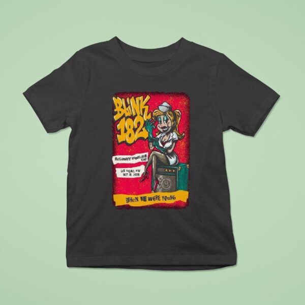 Blink When We Were Young Las Vegas Festival Grounds Live Oct T Shirt