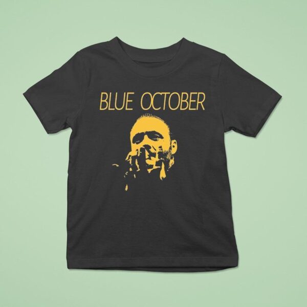 Blue October Midnight Foil T Shirt