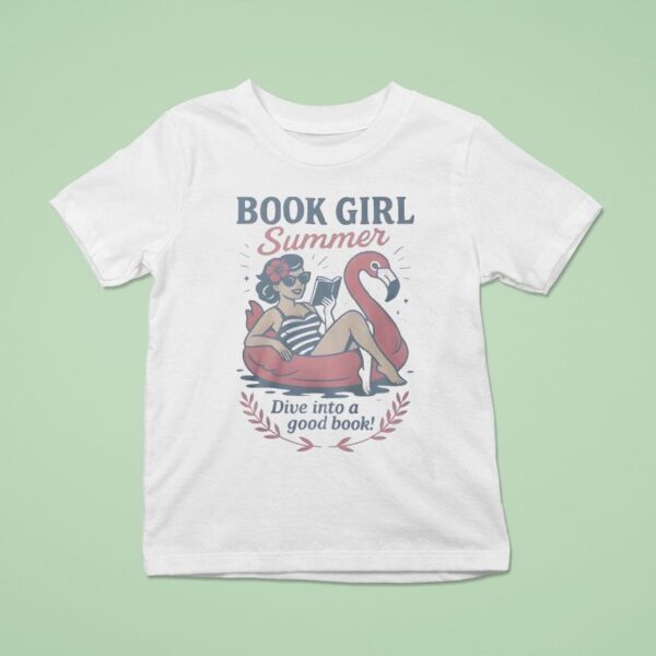 Book Girl Summer Dive Into A Good Books T Shirt