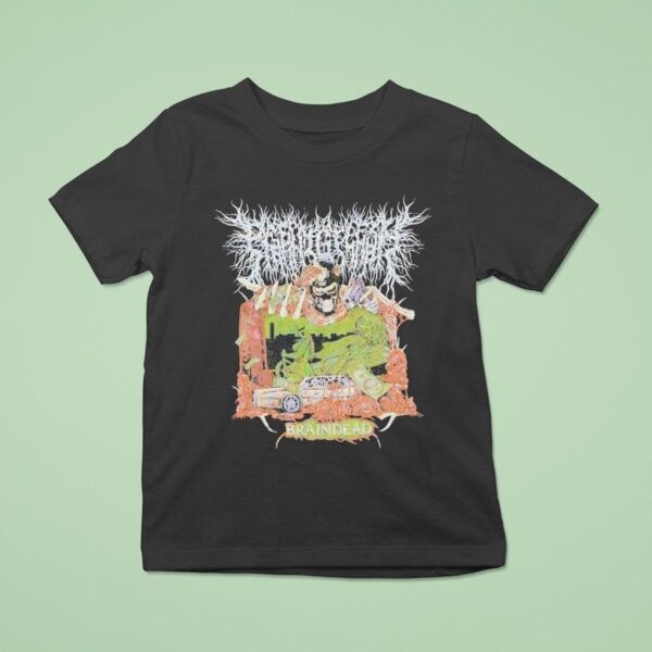 Brain Dead X Peeling Flesh Sound Fury T Shirt