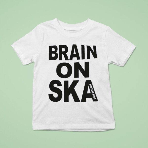 Brain On Ska Mustard Plug T Shirt