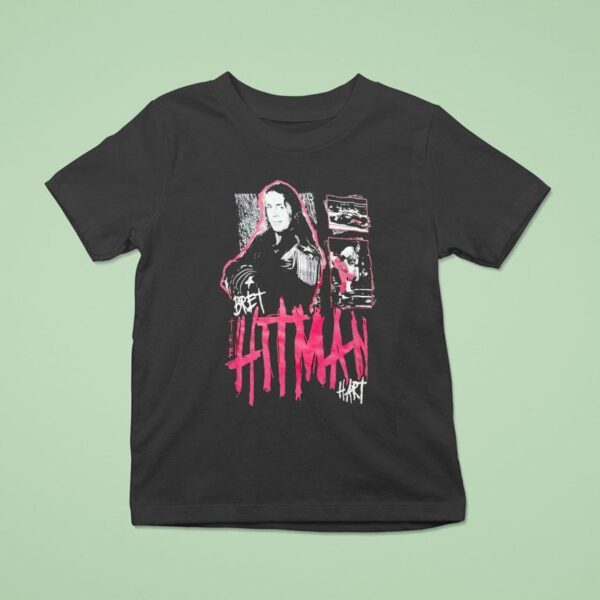 Bret Hart Wwe The Hitman T Shirt