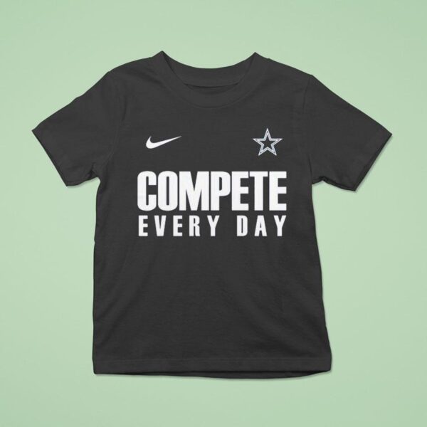 Brian Schottenheimer Dallas Cowboys Compete Every Day Nike T Shirt