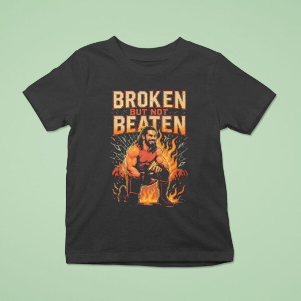 Broken But Not Beaten Graphic T Shirt