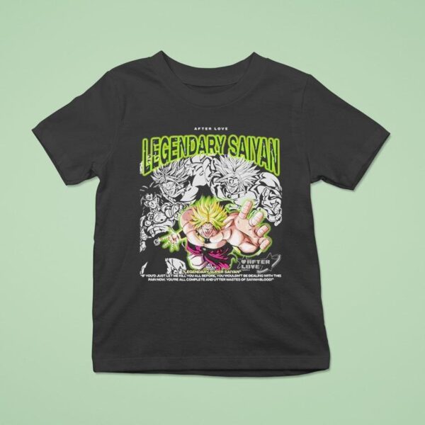Broly Legendary Saiyan Dragon Ball Z T Shirt