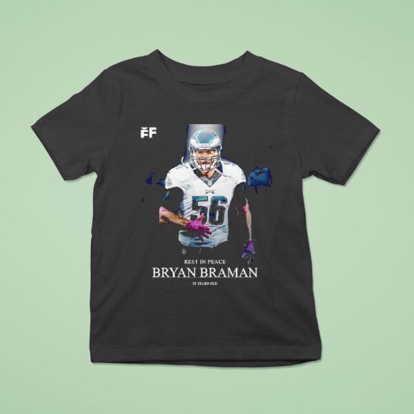 Bryan Braman Rest In Peace Years Old T Shirt
